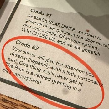 Black Bear Diner Vallejo - Credo #2 is a joke! Hope the owner sees this review. - American Near Me - Vallejo, California