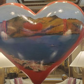 Hearts - San Francisco - Fairmont hotel - Public Art Near Me - San Francisco, California Hearts - San Francisco - Fairmont hotel - Public Art Near Me - San Francisco, California