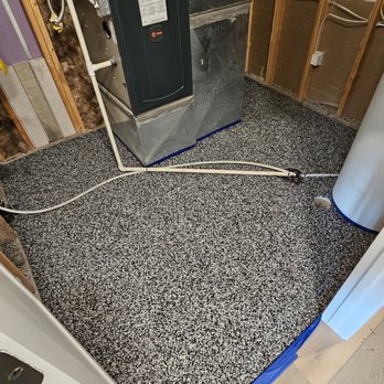 Weatherstone Epoxy - Epoxy in Mechanical room. - Flooring Near Me Weatherstone Epoxy - Epoxy in Mechanical room. - Flooring Near Me
