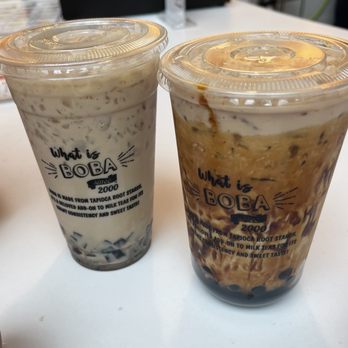 Lollicup Fresh - Coffee latte with coffee jelly and a brown sugar boba - Coffee & Tea Near Me - Arcadia, California