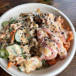 Korean bbq chicken bowl Korean bbq chicken bowl
