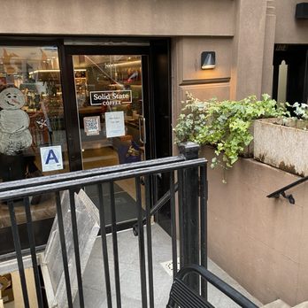 Solid State Coffee - the entrance to a coffeehouse - Coffee & Tea Near Me - New York, New York Solid State Coffee - the entrance to a coffeehouse - Coffee & Tea Near Me - New York, New York