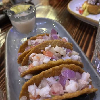 Inca Social - Ceviche on taco crust made from fried potatoes - Beer, Wine & Spirits Near Me - Arlington, Virginia Inca Social - Ceviche on taco crust made from fried potatoes - Beer, Wine & Spirits Near Me - Arlington, Virginia