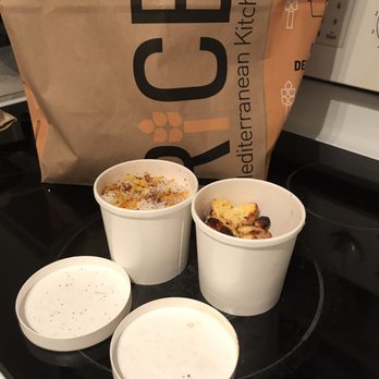 Rice Mediterranean Kitchen - This is so wrong! This is not a platter! These are 2 regular cups filled with food! Disgusting! - Mediterranean Near Me - Miami Beach, Florida Rice Mediterranean Kitchen - This is so wrong! This is not a platter! These are 2 regular cups filled with food! Disgusting! - Mediterranean Near Me - Miami Beach, Florida