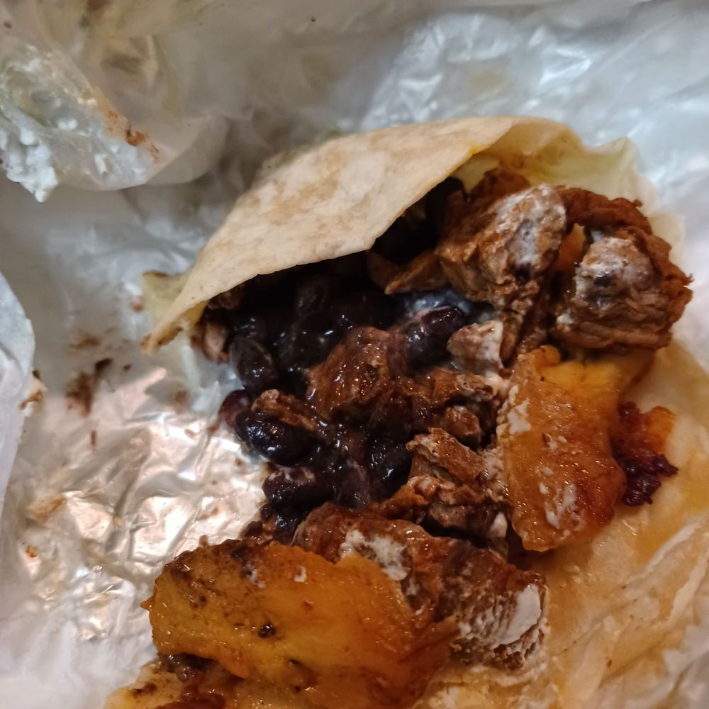 El Rey Taqueria - Cuban taco - beef, plantains, & back bean. - Cuban Near Me - Katy, Texas