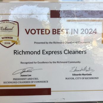 Richmond Express Cleaners - Richmond express cleaners voted best in 2024 - Sewing & Alterations Near Me - Richmond, California Richmond Express Cleaners - Richmond express cleaners voted best in 2024 - Sewing & Alterations Near Me - Richmond, California
