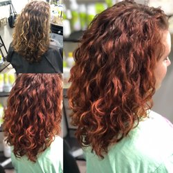 Curls By Hilary - Before and after color and DevaCut