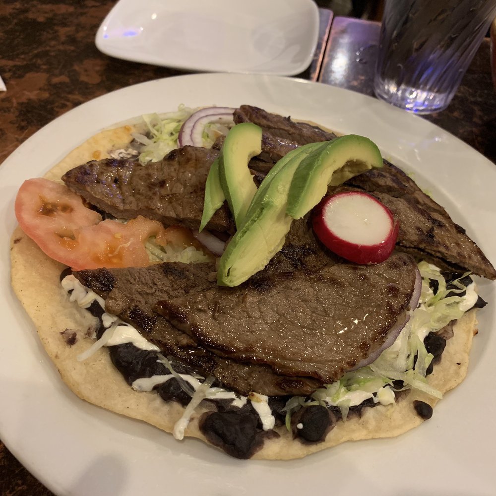 La Morada - Tlayuda with steak - Mexican Near Me - Bronx, New York