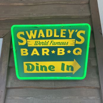 Swadley's Bar-B-Q - Fine in sign - Barbeque Near Me - Ardmore, Oklahoma