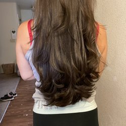 After my amazing cut by Aaron Cox :-)