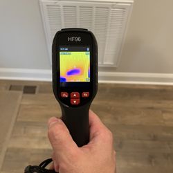 Keypoint Home Inspections - Thermal camera is used to help with the visual inspection of components.