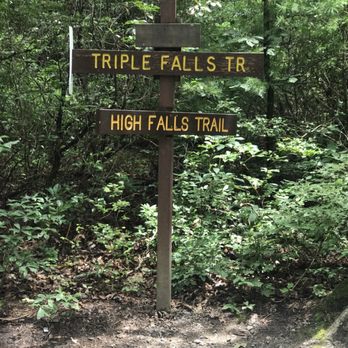 High Falls Trailhead - Dupont State Forest - Hiking Near Me - Cedar Mountain, North Carolina