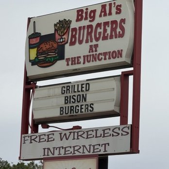 Big Al's Burgers at The Junction - signage - Fast Food Near Me - Kanab, Utah Big Al's Burgers at The Junction - signage - Fast Food Near Me - Kanab, Utah