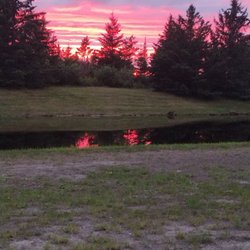 Rainy Lake RV - A beautiful sunset