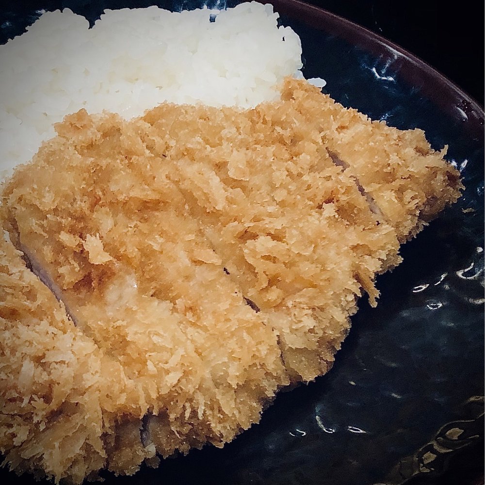 Kagura - Pork Katsu (close-up) - Japanese Near Me - Monterey Park, California Kagura - Pork Katsu (close-up) - Japanese Near Me - Monterey Park, California