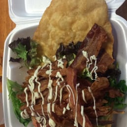 Most amazing BLT of my life!! Super crispy bacon. Fried bread. Great ratio of mayo. Two thumbs up. Most amazing BLT of my life!! Super crispy bacon. Fried bread. Great ratio of mayo. Two thumbs up.