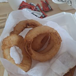 Onion Rings were great!