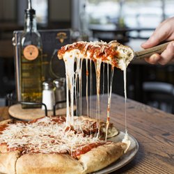 Look at that cheese pull!