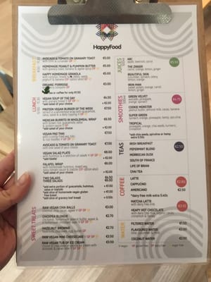 Menu photo 2 HappyFood Dublin, D Menu photo 2 HappyFood Dublin, D