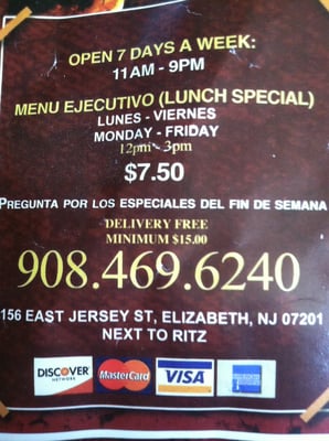 Menu photo 4 Carbonazo Elizabeth, NJ