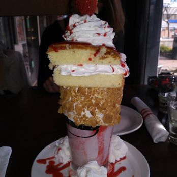 Boston Burger - Strawberry Shortcake Frappe - Burgers Near Me - Boston, Massachusetts