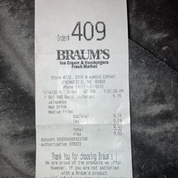 Braum's - Double BBQ Bacon Cheeseburger