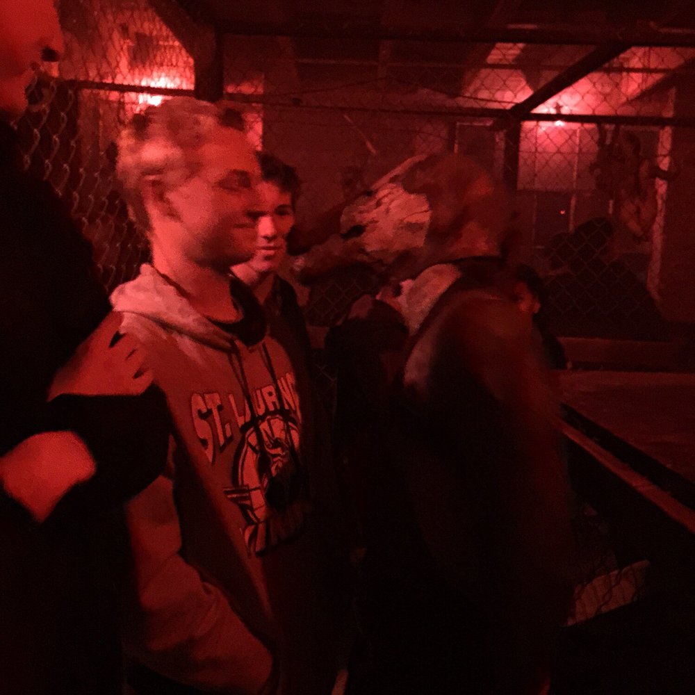 Evil Intentions Haunted House - Waiting in line ...... - Haunted Houses Near Me - Maple Park, Illinois Evil Intentions Haunted House - Waiting in line ...... - Haunted Houses Near Me - Maple Park, Illinois