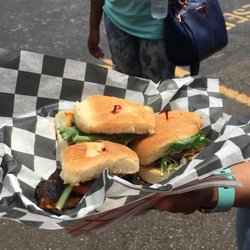 313 Curbside Eatery - Black bean veggie slide