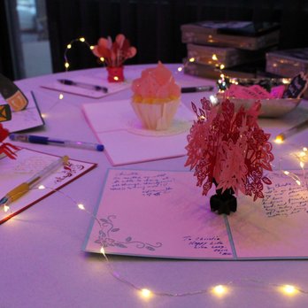 Venue 845 - Love Pop cards surrounded by lights added a sparkle of magic. - Venues & Event Spaces Near Me - Jersey City, New Jersey Venue 845 - Love Pop cards surrounded by lights added a sparkle of magic. - Venues & Event Spaces Near Me - Jersey City, New Jersey