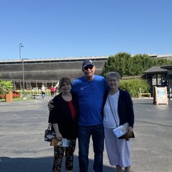 Ark Encounter - Myself, My Wife & My Mom in front of The Ark!