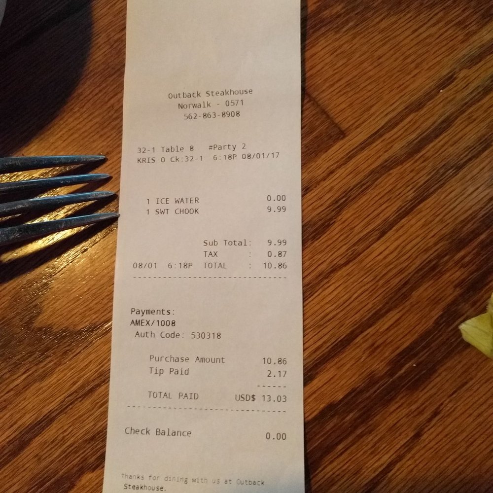 Outback Steakhouse - Steakhouses Near Me - Norwalk, California Outback Steakhouse - Steakhouses Near Me - Norwalk, California