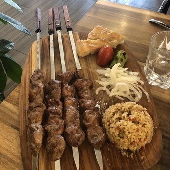 Oguz Uyghur Cuisine - Lamb kebab - Desserts Near Me - Toronto, Ontario Oguz Uyghur Cuisine - Lamb kebab - Desserts Near Me - Toronto, Ontario