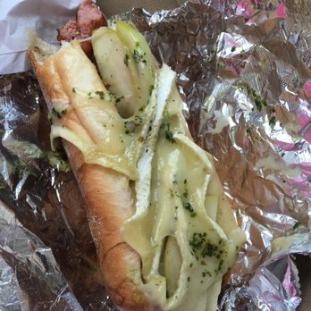 Holydog - The French Kielbasa at Holy Dog is pure yumminess! The kielbasa is cooked to perfection and the Brie and apples are a fantastic compliment! - Hot Dogs Near Me - Middletown, New York