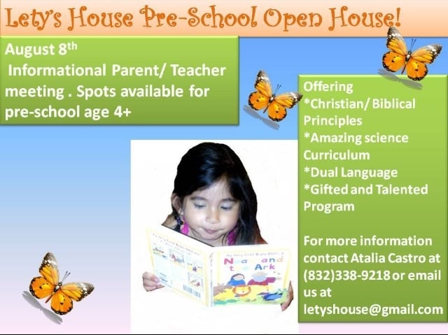 Lety's House In Home Child Care - childcare center in Houston, TX
