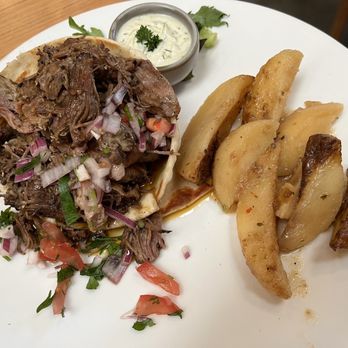 Urban Greek - Greek Lamb with lemon potatoes - Greek Near Me - Hobart, TAS Urban Greek - Greek Lamb with lemon potatoes - Greek Near Me - Hobart, TAS