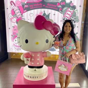 Hello Kitty Cafe - Hello Kitty display - Themed Cafes Near Me - Las Vegas, Nevada