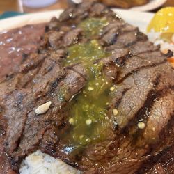Brasa Roja - Steak Special 9.95$ @ Brasa Roja. Columbian Cuisine 3556 N Pulaski Rd, Chicago, IL . One of 3 Chicago Locations.Cool.