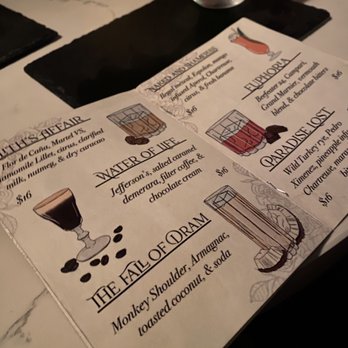 Eden Cocktail Room - Menu - Speakeasies Near Me - Austin, Texas Eden Cocktail Room - Menu - Speakeasies Near Me - Austin, Texas