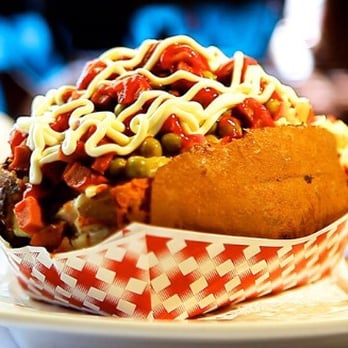Masal Cafe - Stuffed baked potato that is on their menu I ordered :) - Turkish Near Me - Brooklyn, New York Masal Cafe - Stuffed baked potato that is on their menu I ordered :) - Turkish Near Me - Brooklyn, New York