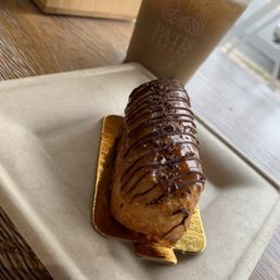 Classic Le'Clair and iced coffee Classic Le'Clair and iced coffee
