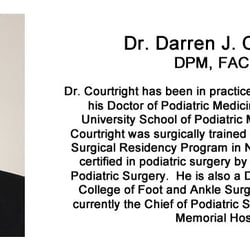 Darren J Courtright, DPM