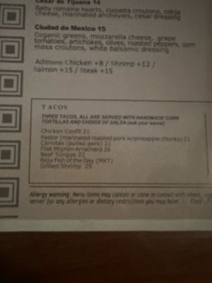 Menu photo 2 Leon Restaurant & Bar West Hartford, CT Menu photo 2 Leon Restaurant & Bar West Hartford, CT