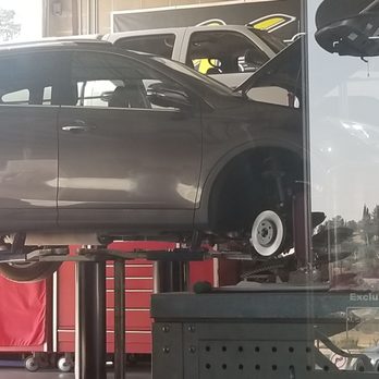 Exclusive Auto - No brakes or tires on the car. - Auto Repair Near Me - Yucaipa, California