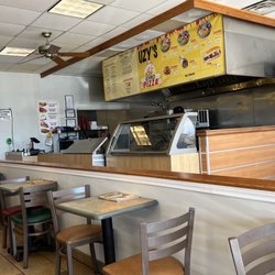 Uzy’s Pizza And Gyro - Inside - nothing fancy but clean