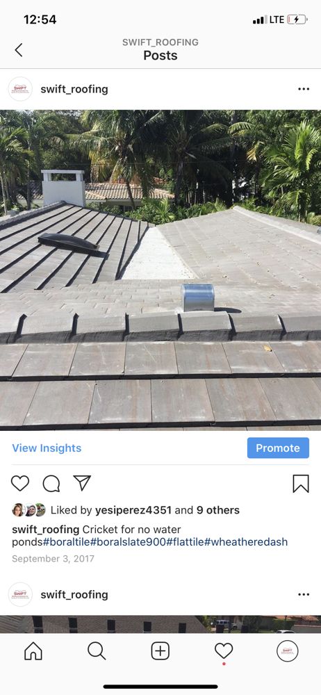 Slide of Swift Roofing Contractor