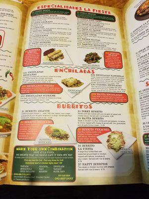 Menu photo 7 La Fiesta Duncan, OK