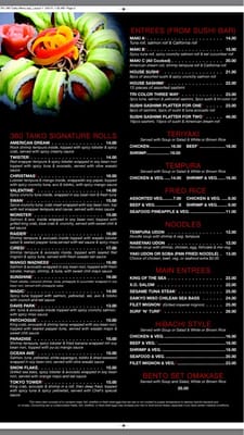 Menu photo 8 360 Taiko Sushi & Lounge Patchogue, NY