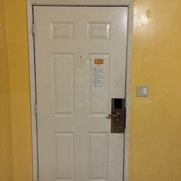Front door to my room