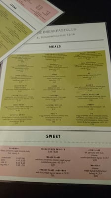 Menu photo 8 The Breakfast Club Vienna, 9 Menu photo 8 The Breakfast Club Vienna, 9