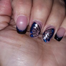 Airport Blvd Nails & Spa - My butterfly is elegant